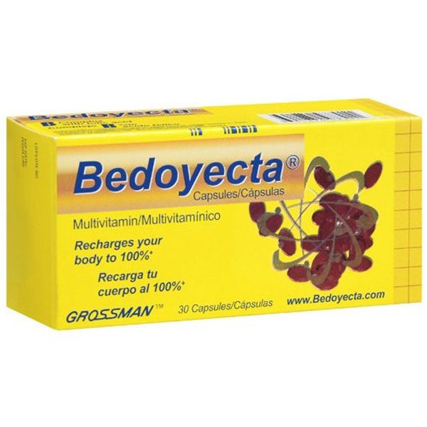 ( 3 Pack) Bedoyecta Multivitamin Capsules - 30 Count (total 90 caps)
