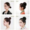 Allnice Beauty Bun Wig, Rubber Type, Hair Arrangement, Hair Extension, Point Wig, Chignignon, Hair Ornament, Casual, Volume-Up, Japanese Clothing, Part Wig, Hair Extension, Easy to Wear, Natural Feel, 30 Colors (#Gray#)