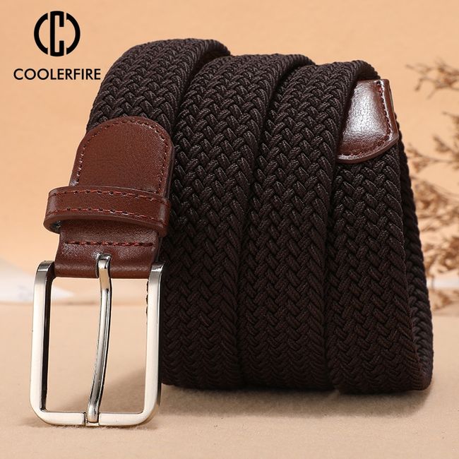 New Fashion Men's Genuine Leather Belts Designer Belt For Man Pin Buckle  With Leather Strap Business Dress Male Belts Hq091