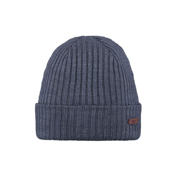 Barts Men's Wilbert Turnup Beanie Hat, Blue, One Size