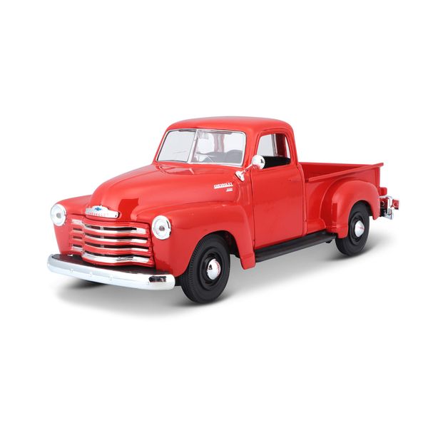 Maisto 1:25 Scale 1950 Chevrolet 3100 Pickup Diecast Truck Vehicle (Colors May Vary) , Red