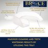 Braces Cleaner Foam Teeth Whitening Kit- Use w/ Trays, Retainer, Aligner for Teeth Whitening with No Sensitivity - Safe for Wax, Flossers, Toothbrush, Dentures - Orthodontic Care by BraceBright