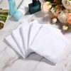 60 Pcs Soft Face Cloths 12 x 12 Inch Cotton White Washcloths Set Absorbent Wash Cloths Cleaning Rags Multipurpose Face Towel Machine Washable Washcloths Gym Towels for Bathroom Kitchen Supplies