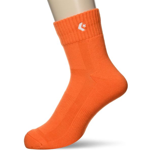 Converse CB161003 Basketball Socks, Game/Practice Socks, Color Ankle Socks - New ankle length orange