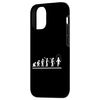 Hülle für iPhone 12/12 Pro Springseil Evolution Men Funny Rope Jump