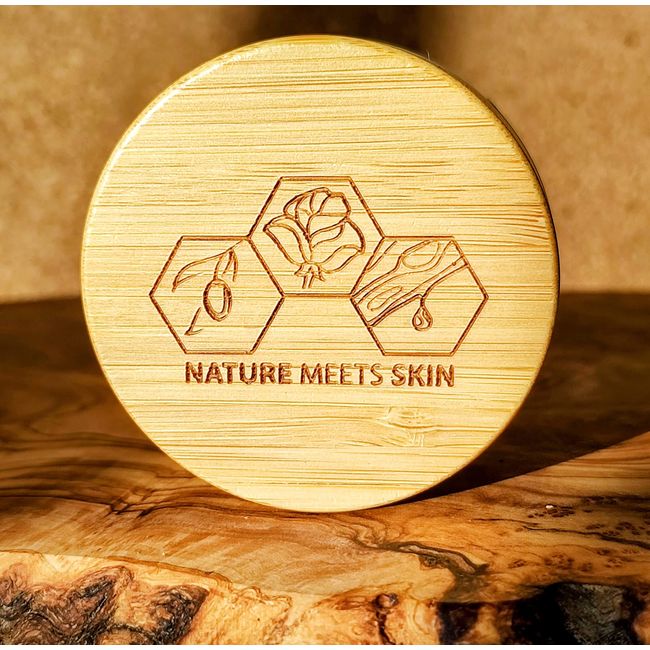 Nature Meets Skin - 100% Natürliche Hautcreme - Gesicht & Körper - Aloe Vera, Rosenöl, Olivenöl, Mango Butter & Mastix