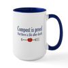 CafePress Compost Is Proof Mugs 15 oz (444 ml) Ceramic Coffee Mug