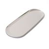 18 x 8.5cm Oval Stainless Steel Decorative Storage Tray