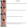 DonJoy Lateral J Patella Knee Support Brace with Hinge: Drytex, Left Leg, Small
