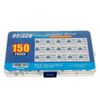 BOJACK 15 Values 150 pcs 100 Ohm- 2M Ohm Variable Resistor 6mm Potentiometer Assortment Kit packag in a Clear Plastic Box