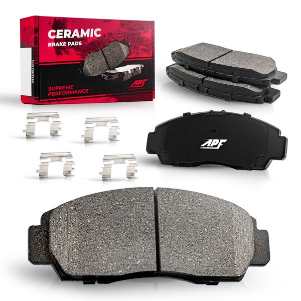 Front Ceramic Carbon Fiber Brake Pads for 2013-2018 Ford C-Max