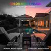 4K 8MP Starlight Color Night Vision Microphone PoE IP Turret Security Camera