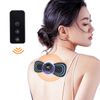 EMS Mini Electric Neck Back Cervical Massage Patch Portable Stimulator w/Remote