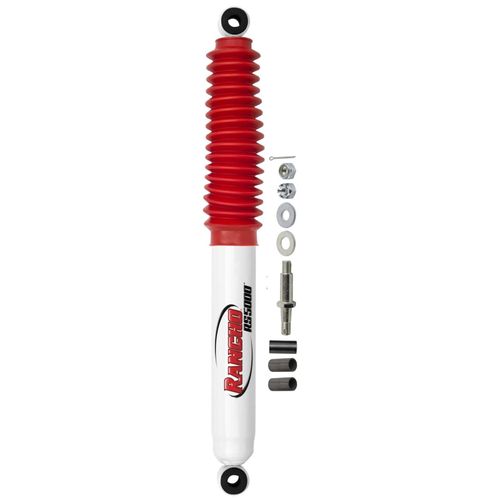 TrendsAuto Single RS5000 Series Steering Stabilizer fits 1995 2000 Blazer Jimmy Sonoma 4WD | Reduces Wheel Shimmy, Bump Steer & Vibration | Includes TrendsAuto Decal