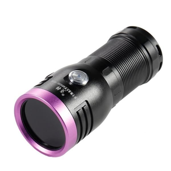 High Power UV Light LED Rechargeable Ultraviolet Lantern UV Lamp Defect Inspection Flashlight