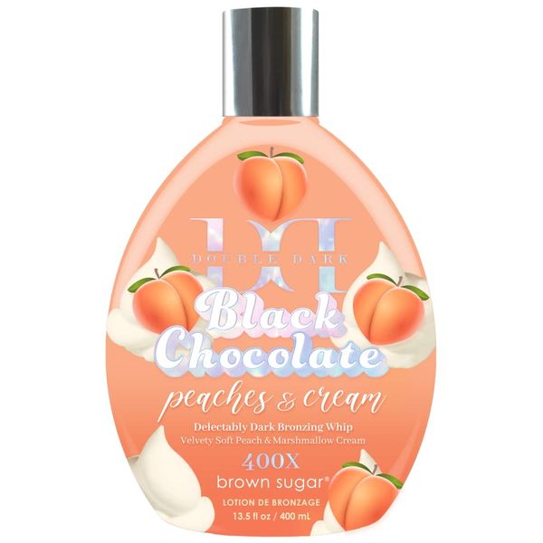 Tan Inc Brown Sugar Double Dark Black Chocolate Peaches & Cream 400X Bronzer 400ml