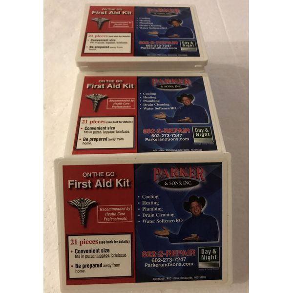 10/First Aid Only All-Purpose First Aid Kit, 21 Pieces,