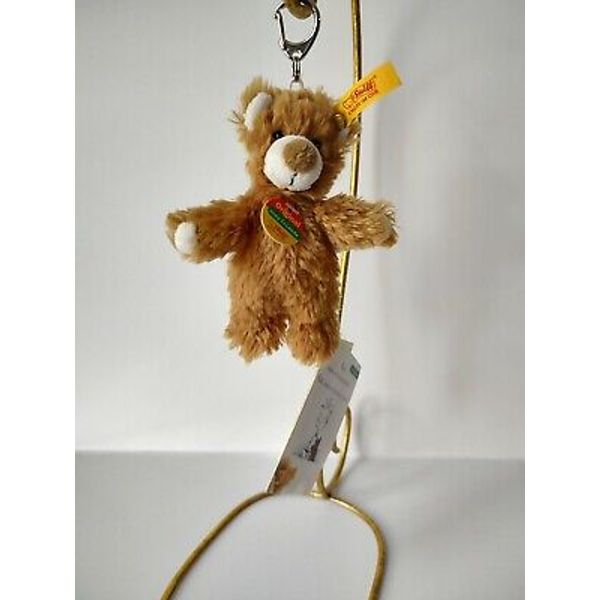 Steiff stuffed keychain clip teddy bear 110146 cosy friends