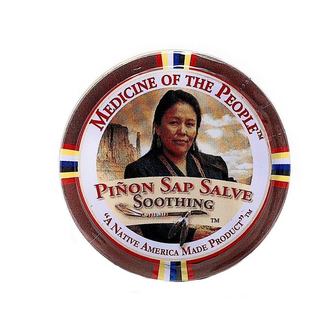 3 Tins of Navajo Medicine of The People Pinon Sap Burn Salve 0.75 oz Each - Powwow