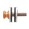 CRL F40WKSA Anodized Replacement Washer Set for Solid Pull Handle