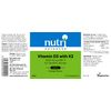 Nutri Advanced - Vitamin D3 with K2 Liquid Drops - Orange 30ml