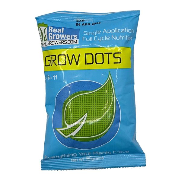 Grow Dots Plant Food Single-Application Programmed-Release Plant Fertilizer
