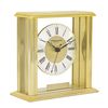 London Clock Gold Flat Top Mantel Clock