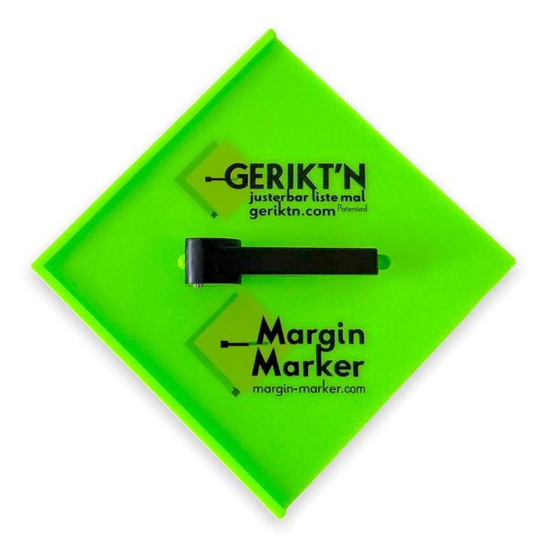 Margin Marker - Gerikt'n Adjustable Marking Gauge, time-Saving Tool for Accurate Marking Along Straight Edges, Internal Corners, architraves, ply Sheets and cabinetry