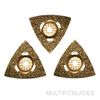 3 x Triangular Carbide Oscillating Rasps Fits Older Craftsman Multi-Tool Machine
