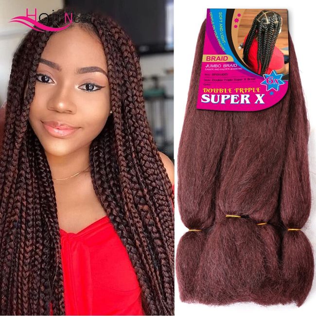 QUE SOFT 6X VALUE PACK JUMBO BRAIDING HAIR