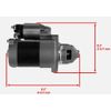 JunShape Starter for FX751V FX801V FX850V FX921V FX1000V,Replacement for Kawasaki OEM