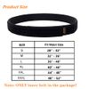 TACNEX Inner Belt for Duty Belt 1.5" Loop Liner Belt Tactical Under Belt L
