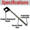 RING HANDLE Weight Stack Pin Universal Replacement - Heavy Duty - Rod Insert Gym