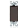 Leviton 5601-2 15 Amp, 120/277 Volt, Decora Rocker Single-Pole AC Quiet Switch,