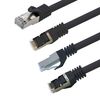 3.0 m - black - 1 piece CAT.7 computer Ethernet cable network cable (raw cable) patch cable S-FTP LSZH PIMF 10GB s RJ45 plug Cat6a