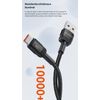 USB-A to TYPE C Fast Charging Cable 100w 6amp (1m, Black)