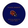 Massachusetts Territory Insect The Lady Bug PopSockets Adhesive PopGrip