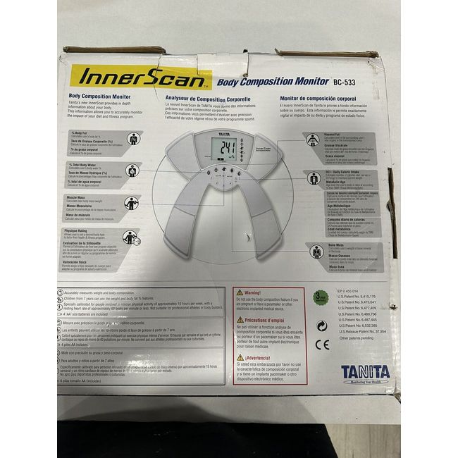 BC-533 InnerScan Body Composition Monitor Scale