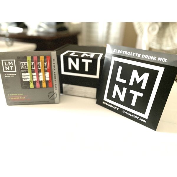 LMNT Keto Electrolyte Powder Packets | Paleo Hydration Powder | 20 Sticks