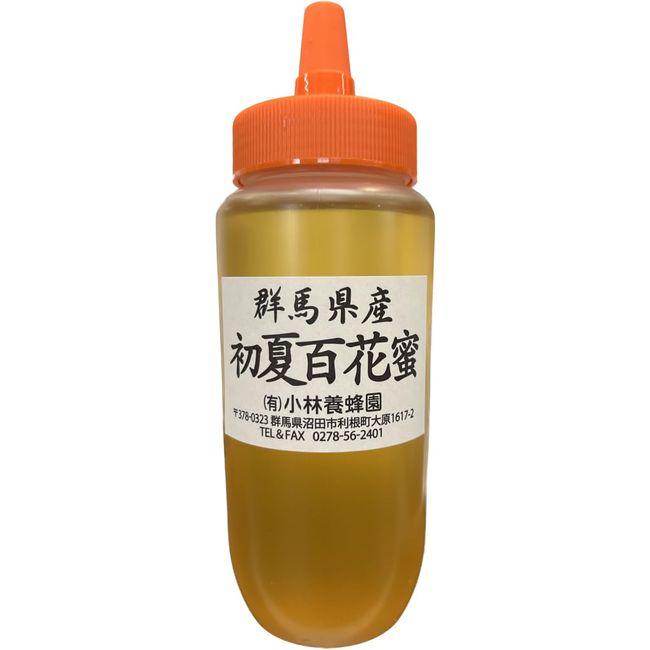 Kobayashi Bee Garden Japanese Early Summer Momoka 17.6 oz (500 g), Raw Honey Produced in Gunma Prefecture