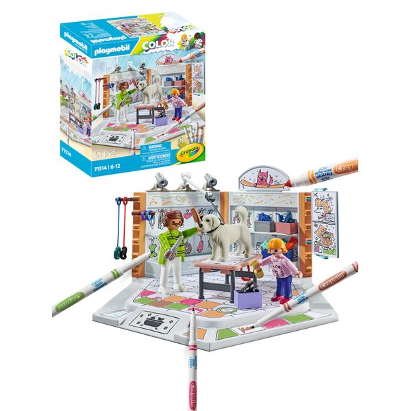 Playmobil Color: Dog Salon