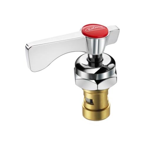 FSE 373-KR-21-309L Valve and Handle Repair Kit, Hot 1/4 Turn Ceramic Cartridge, High-performance Stem Assembly Faucet, Fully Assembled, Fits Royal Series Faucets and Pre-rinse Units