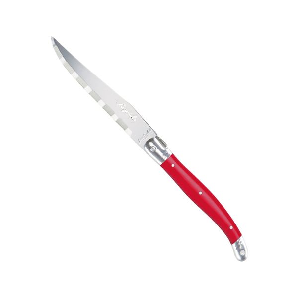 Jandubo Laguole Steak Knife, Paris Red