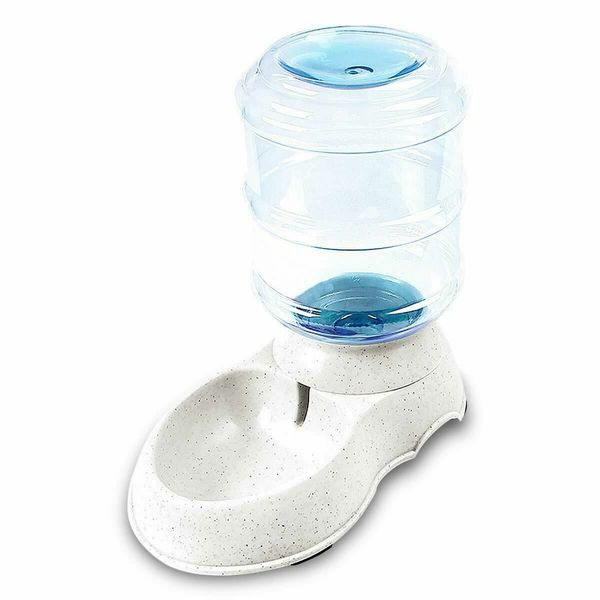 Zone Tech Automatic Self Dispensing Gravity Pet Feeder Waterer 3.7 Liters