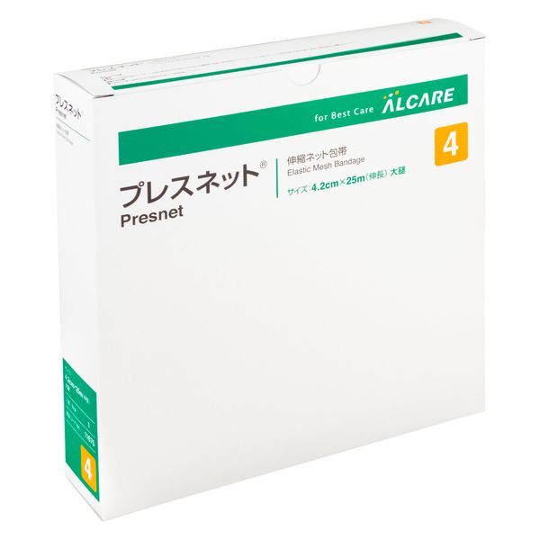 アルケア プレスネット 伸縮ネット包帯 11675 4号 1巻