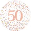 Sparkling Rose Gold Bday 18"
