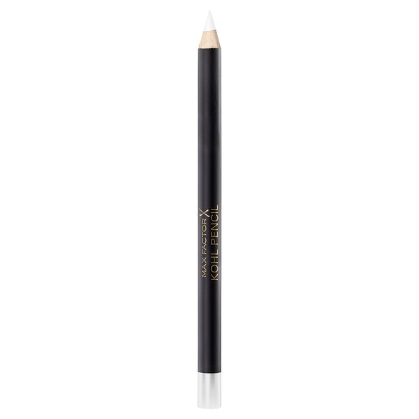 Max Factor Kohl Kajal Liner Automatic Pencil - 010 White For Women 0.01 Oz Eyeliner, Pack of 1