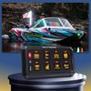   MICTUNING P1s RGB 8 Gang Switch Panel, Toggle Momentary Strobe Pulsed Switch 