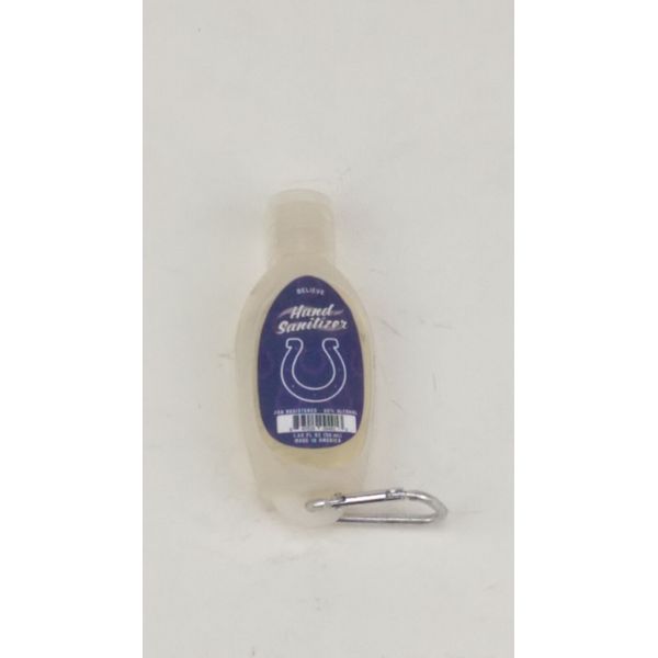 Official NFL Licensed Carabiner Clip Travel Hand Sanitizer Indianapolis Colts