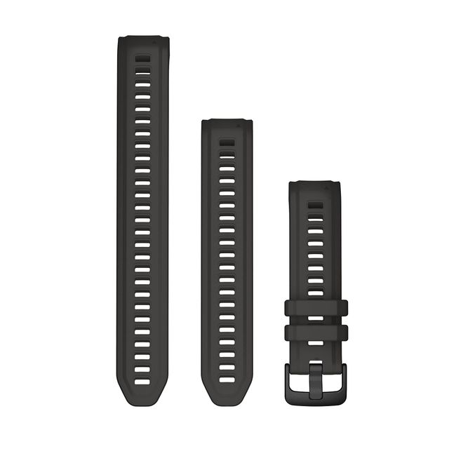 Garmin Instinct 2S Graphite Replacement Band, Black Small